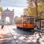 Milano, Hotel Palladio, Tram 23 per raggiungere la struttura