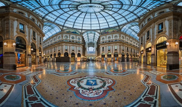Milano, Hotel Palladio, Galleria Vittorio Emanuele