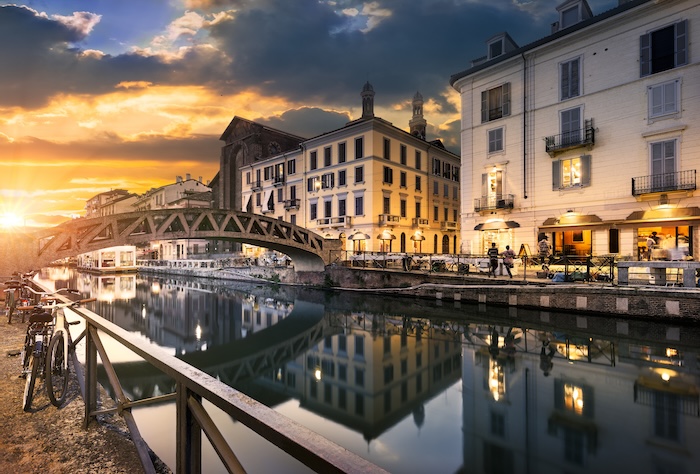 Milano, Hotel Palladio, Vista sui Navigli